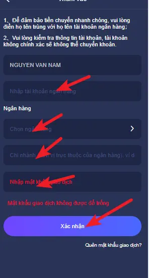 Hướng dẫn nạp tiền S666 với 4 bước đơn giản