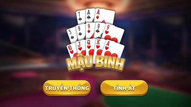 Game bài Mậu Binh rất được ưa chuộng hiện nay