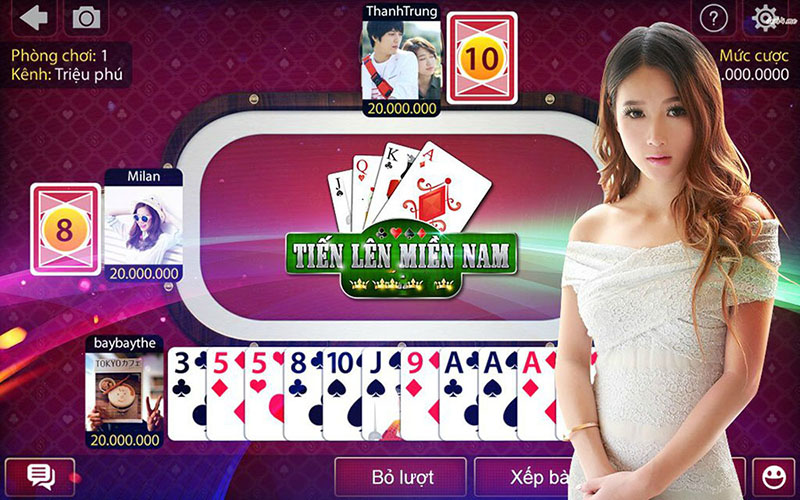 Cách chơi tiến lên online miền Nam khá đơn giản