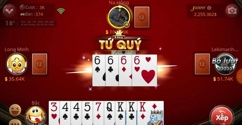 Có một số luật chơi bài người chơi nên chú ý