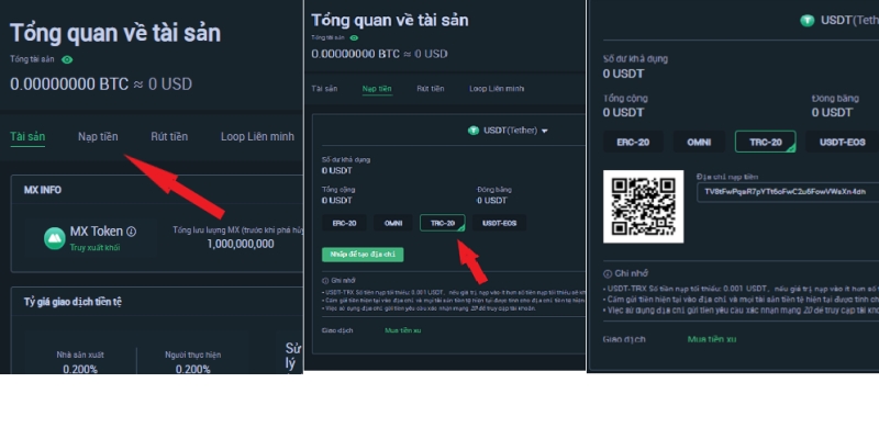 Hướng dẫn tài khoản S666 gửi USDT bằng sàn Binance